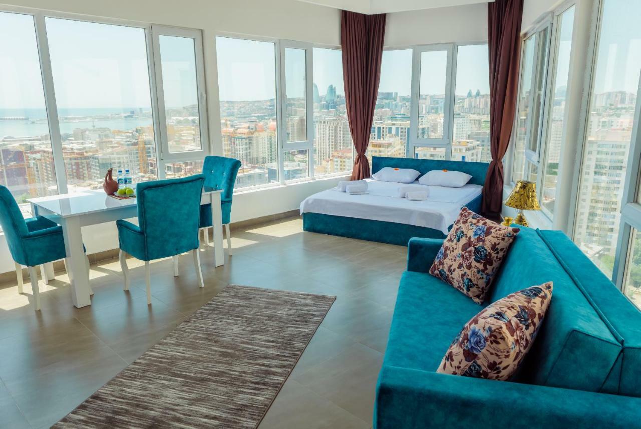 Panorama Baku - 22 Floor Aparthotel Exterior foto
