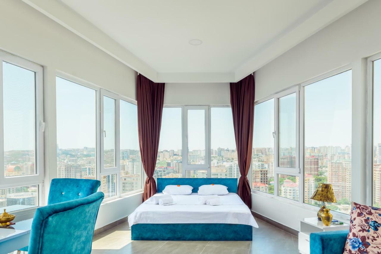 Panorama Baku - 22 Floor Aparthotel Exterior foto