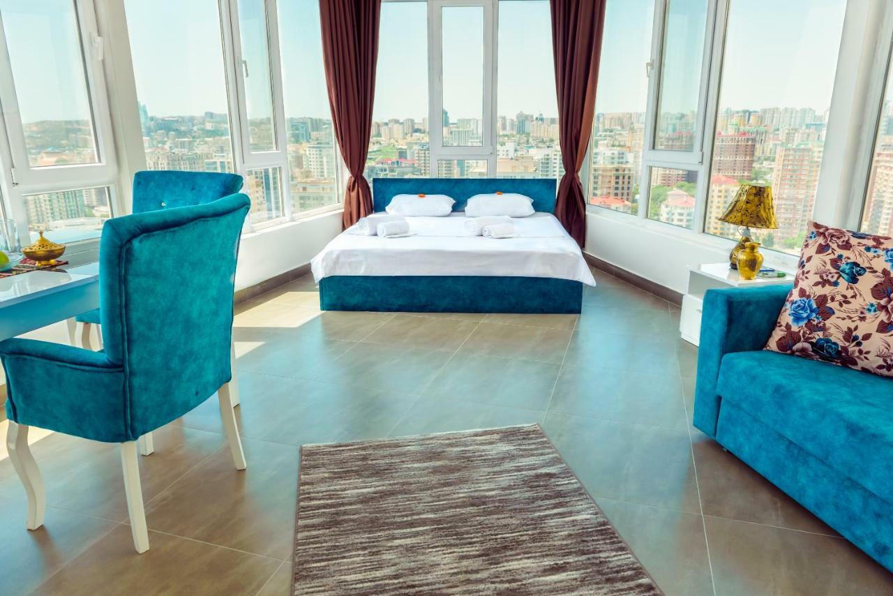 Panorama Baku - 22 Floor Aparthotel Exterior foto